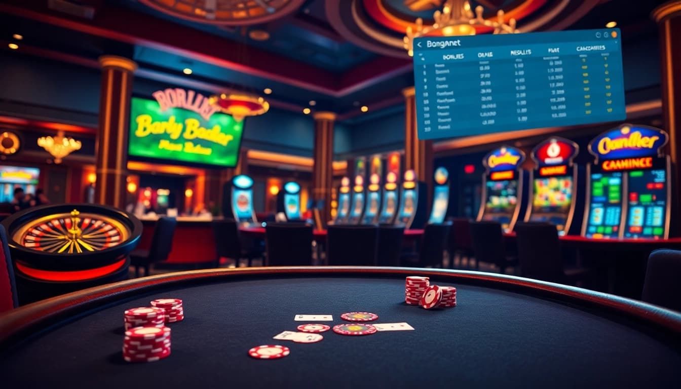 Bongdanet offers an immersive gambling experience with vibrant casino elements like poker chips and live betting.