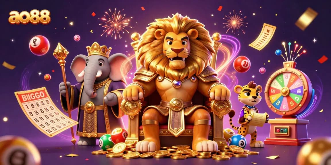 Experience exciting wins at ao88 with dynamic gambling elements surrounding vibrant characters.