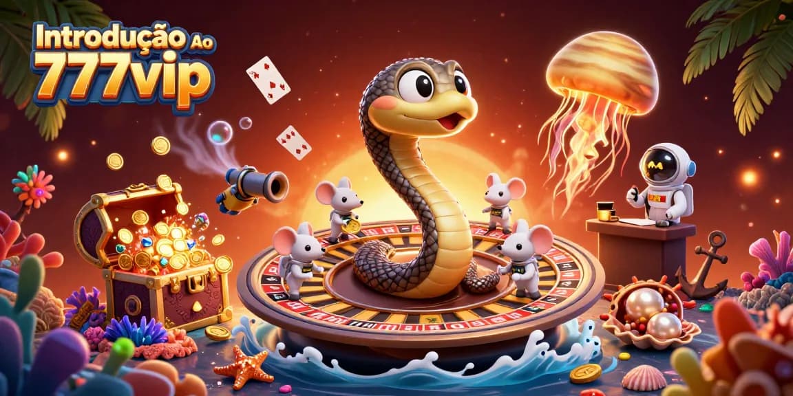 Engage with Introdução Ao 777vip by betting in a vibrant 3D casino universe filled with cosmic characters.