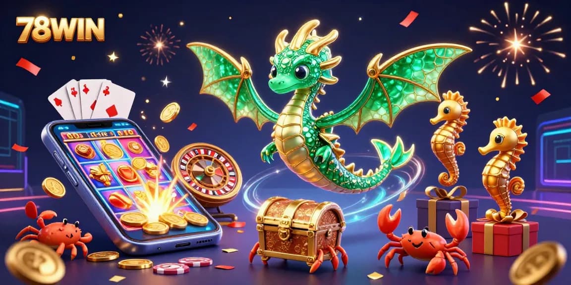 Spin the reels and win big with 78WIN's thrilling slot gaming adventure.
