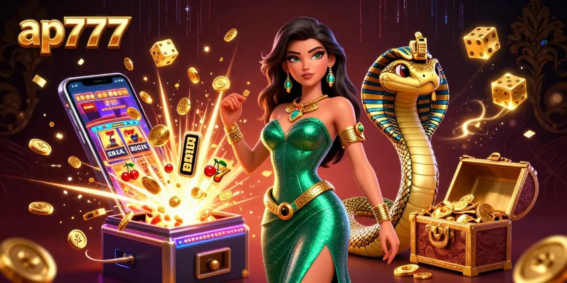 Experimente uma jogabilidade dinâmica no ap777, apresentando slots vibrantes e elementos emocionantes de cassino.