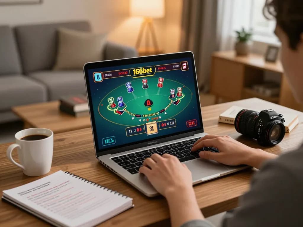 Experiência de jogo envolvente no 166bet com blackjack ao vivo em um ambiente aconchegante.