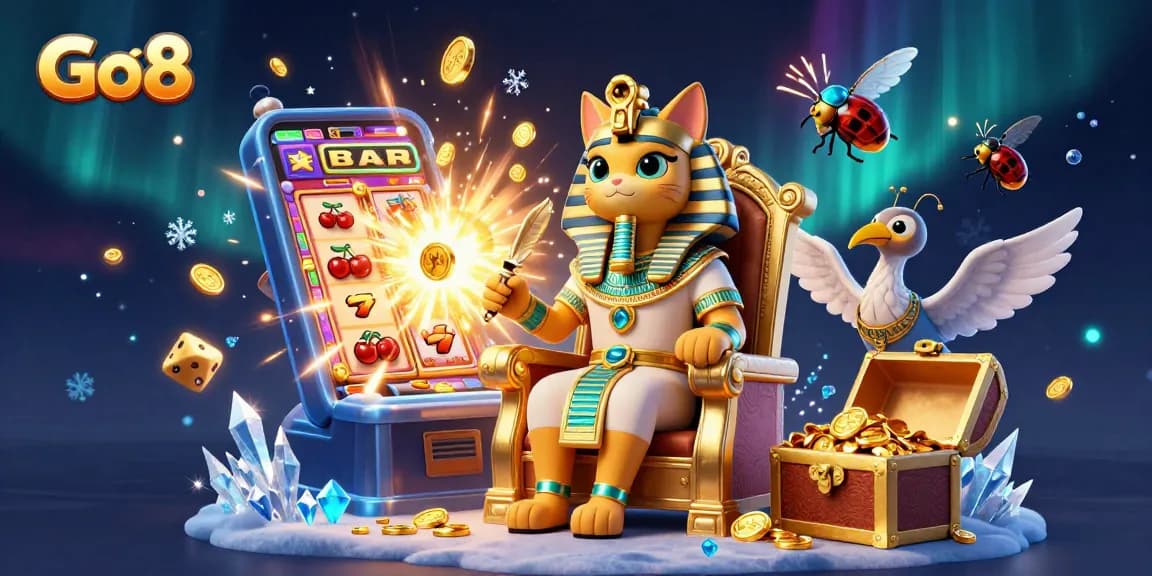 Go8 engages players with 3D casino slots bursting with jackpots, immersive gaming elements.