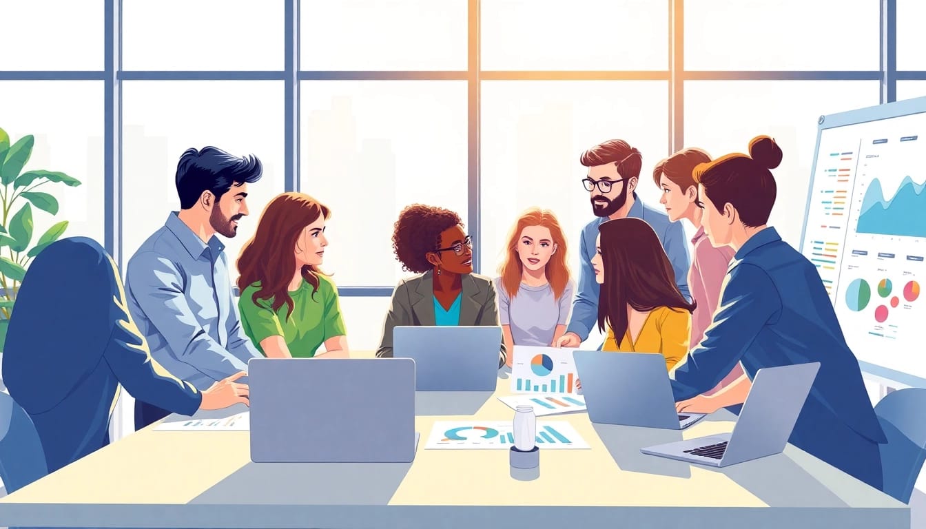 Enhance your operations with effective Demand planning solutions in a vibrant team collaboration setting.
