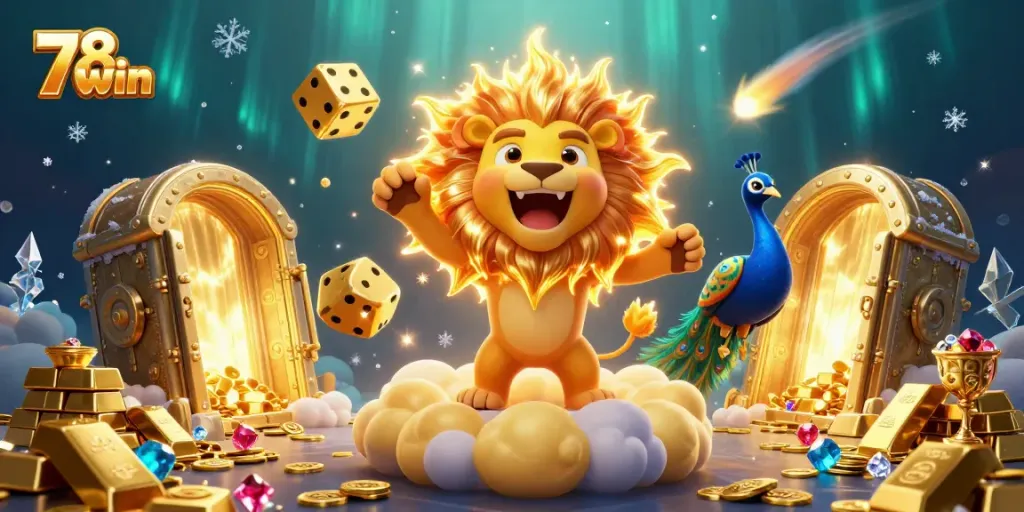 Experience the excitement of 78 win in a vibrant online casino atmosphere, showcasing rich treasures.