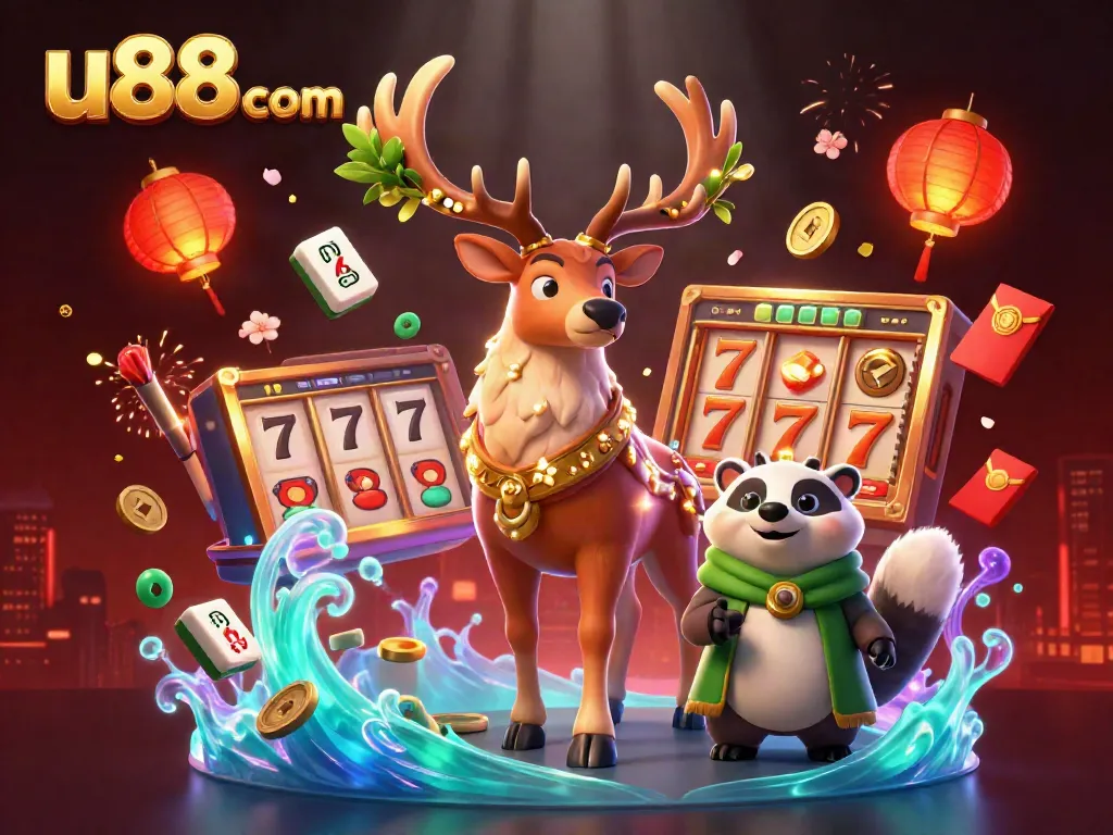 Experience winning excitement with U88 com's vibrant gaming scene filled with dynamic elements.