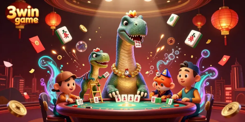 Engage with exciting 3win game elements in a vibrant casino setting filled with dynamic visuals.
