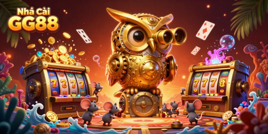 Engage with thrilling games at Nhà cái GG88 featuring fun slot machines and exciting visuals