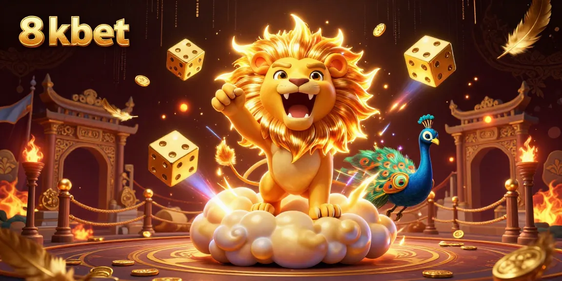 Experience thrilling gameplay at 8xbet with vibrant characters and dynamic casino elements.
