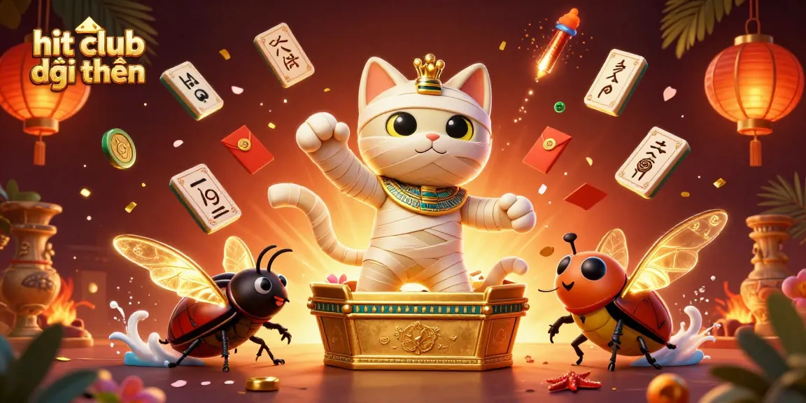 Experience the thrill of hit club đổi thưởng with dynamic casino adventure featuring vibrant 3D characters and elements.